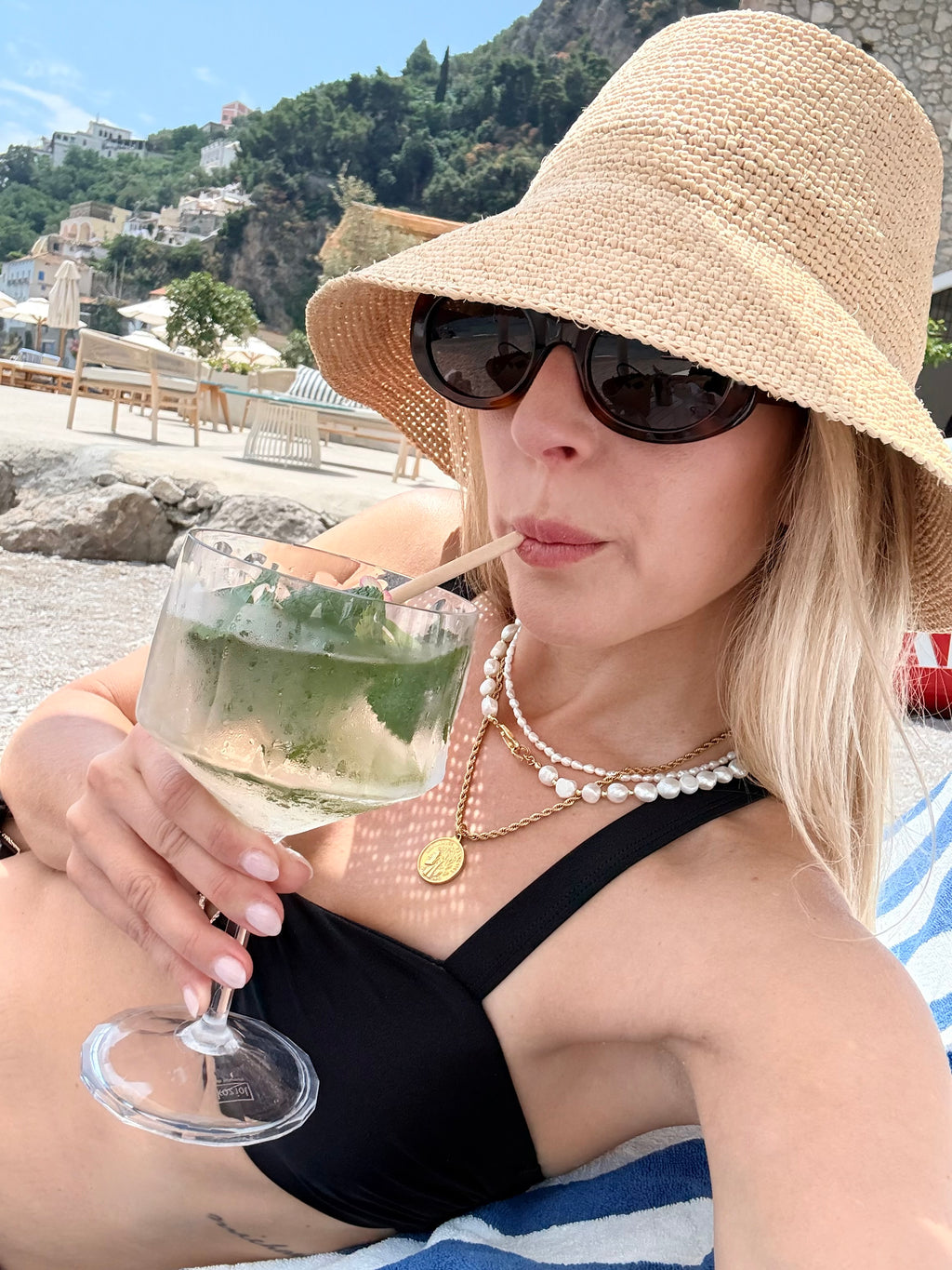 The Riviera Pearl Choker