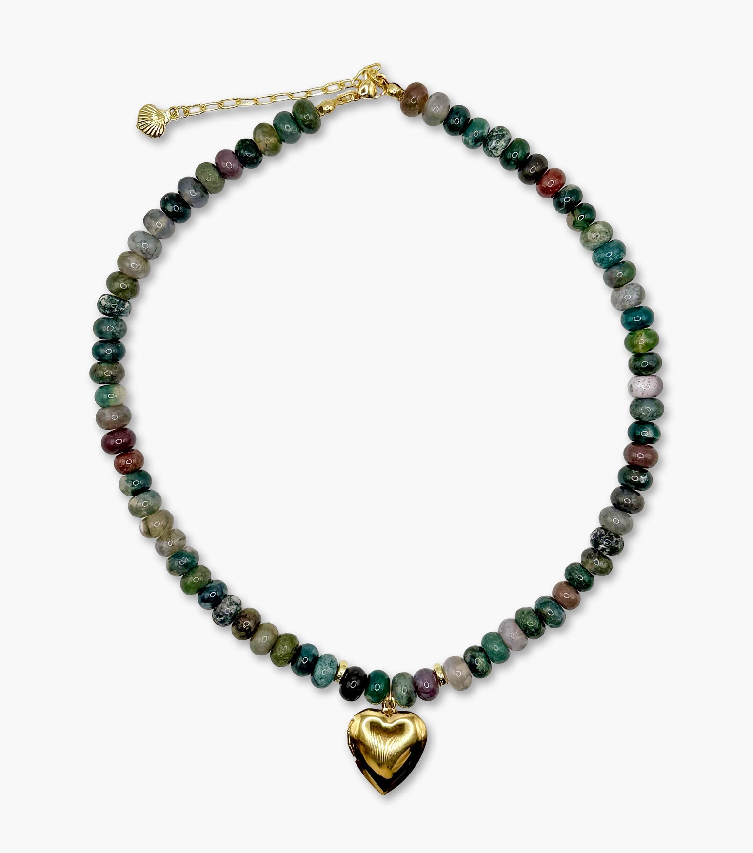 Autumn Heart Necklace