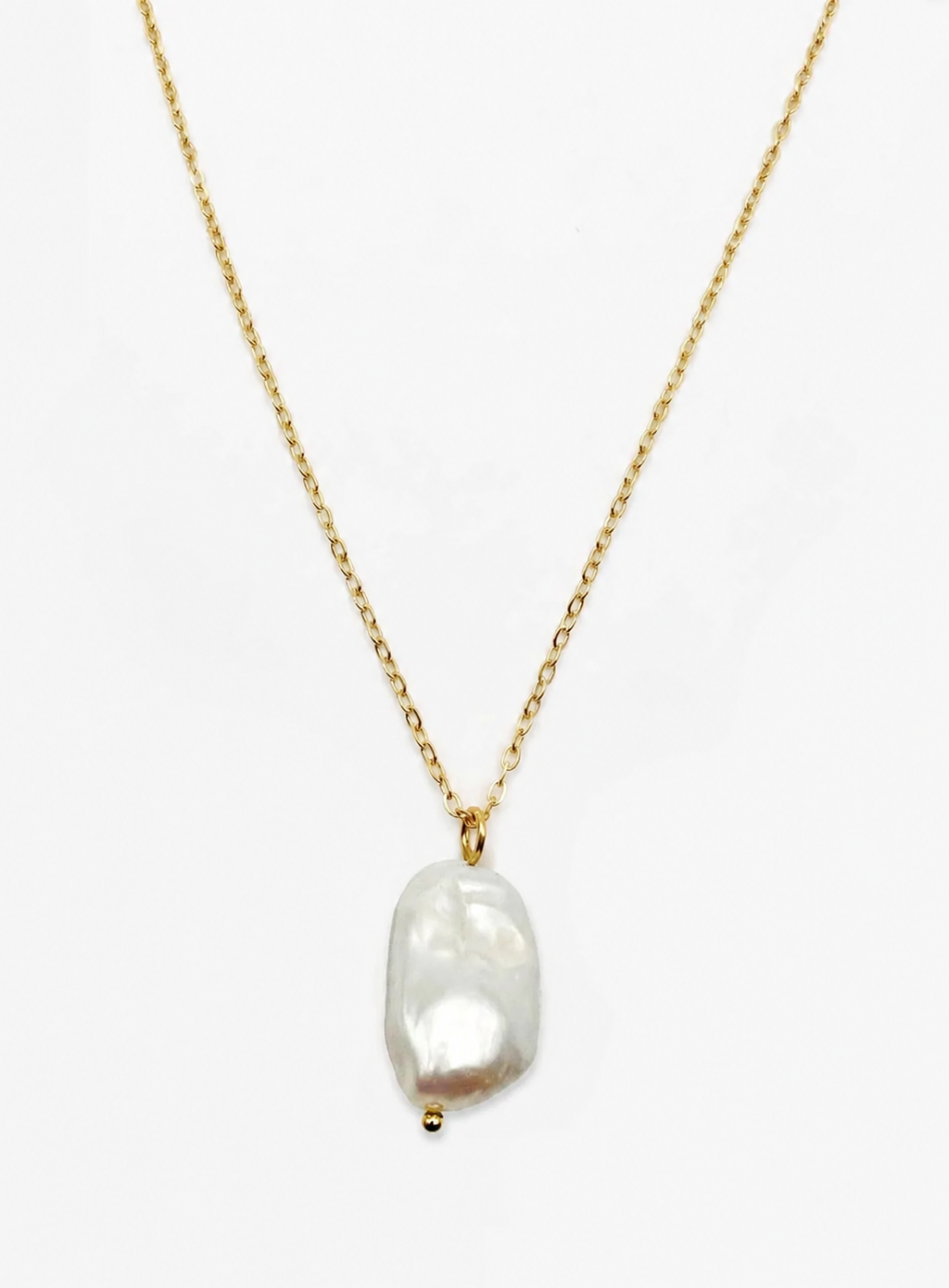 Siren's Pearl Charm Necklace