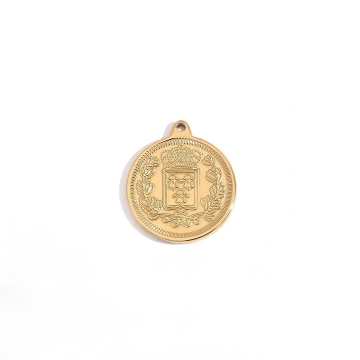 Gold Coin Charm