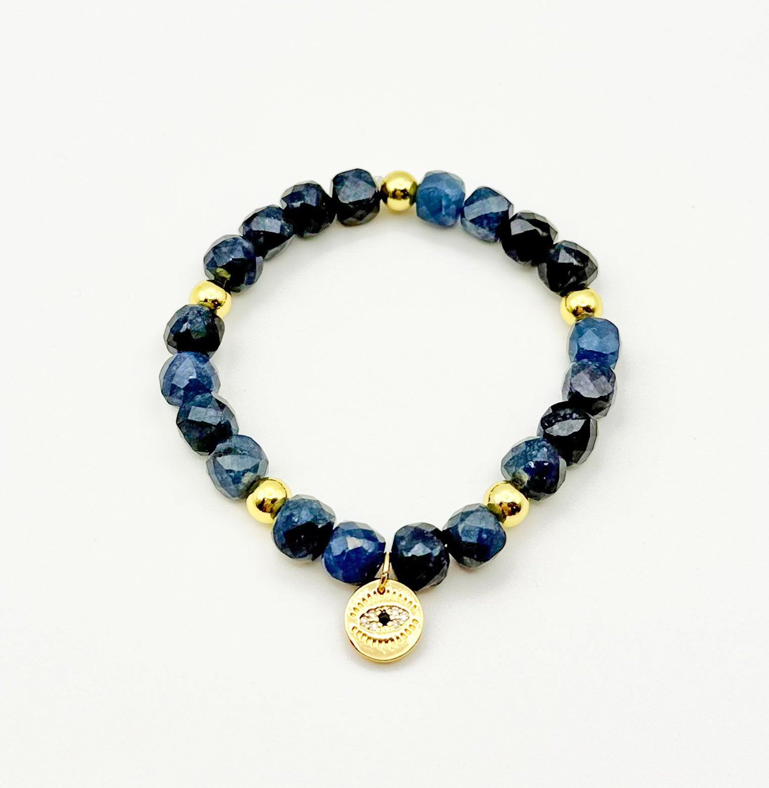 Sapphire Eye Bracelet