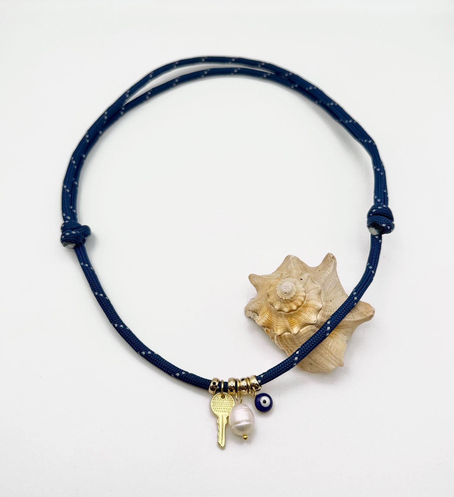 Key to Santorini Necklace