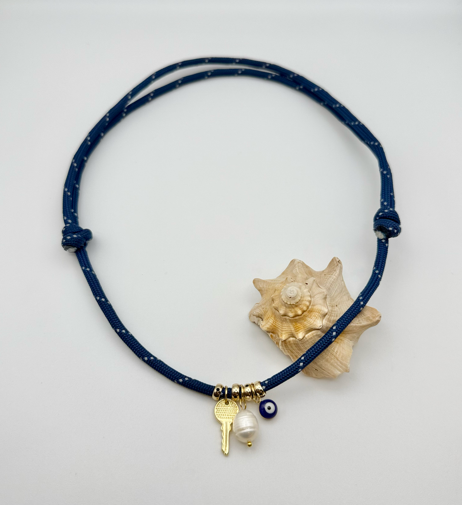 Key to Santorini Necklace