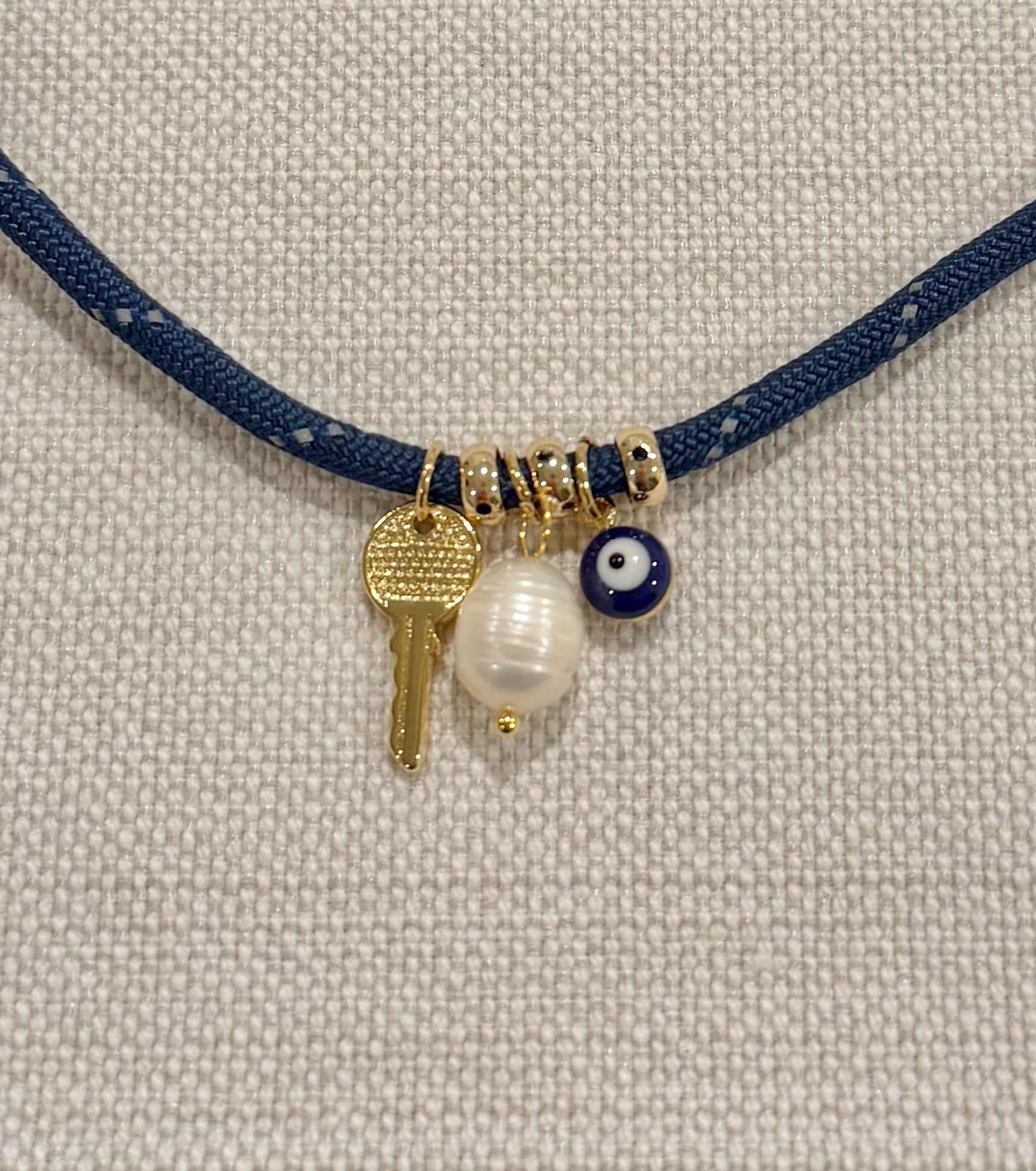 Key to Santorini Necklace