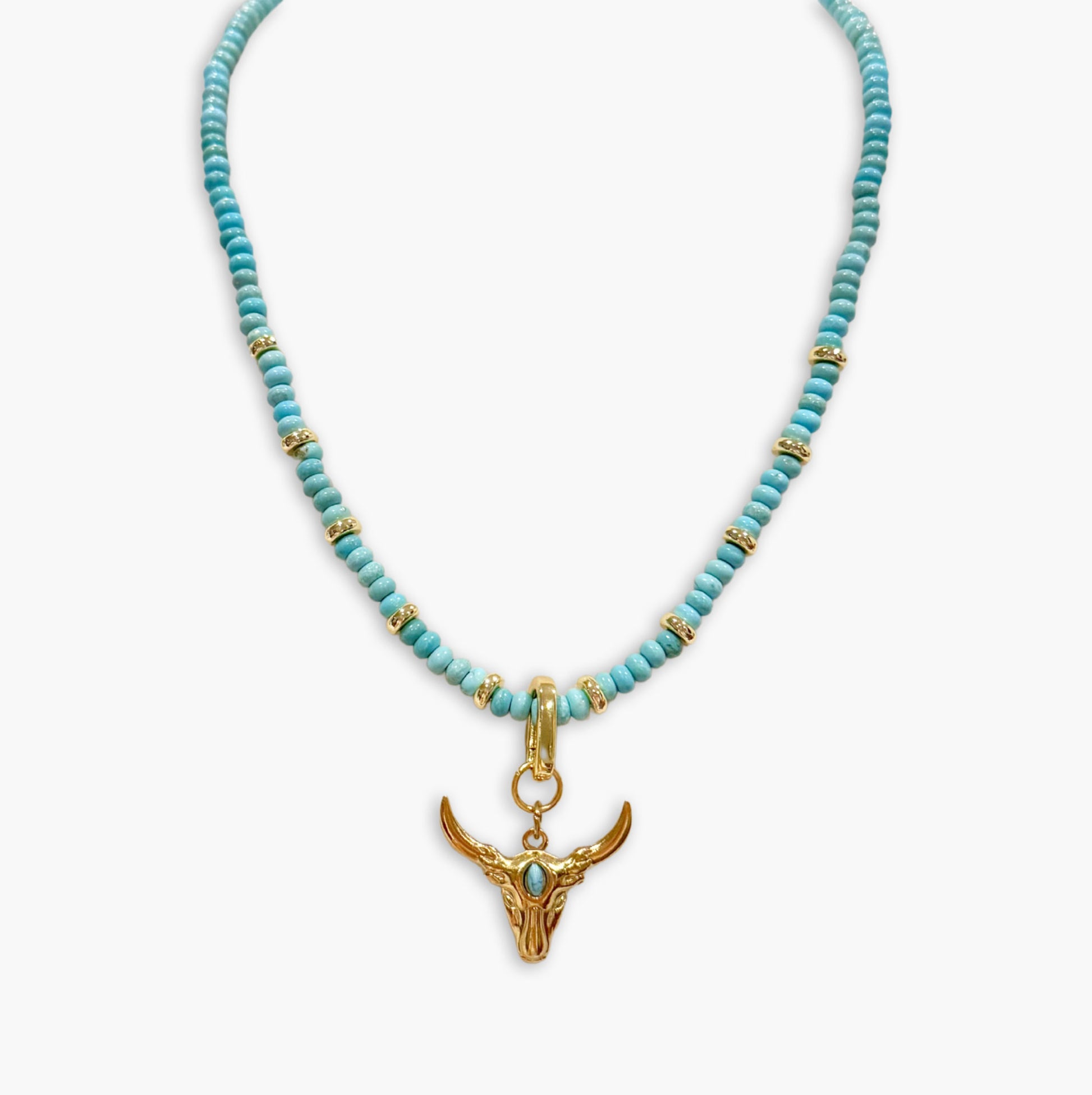 Longhorn Turquoise Necklace