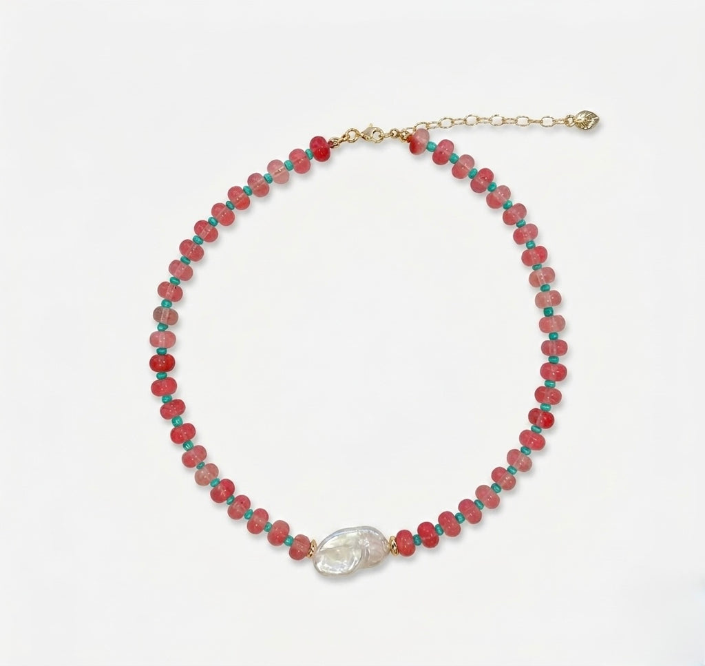 Watermelon Tide Necklace